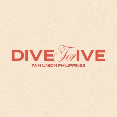 DIVE FOR IVE Fan Union Philippines Profile