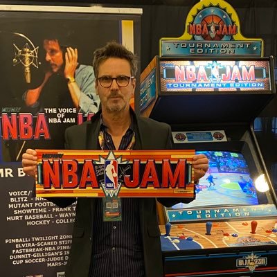 VOICE OF NBA JAM, NFL BLITZ, MUTANT FOOTBALL LEAGUE, MLB SLUGFEST, NHL HITZ, Gretzky 3D Hockey & 15+ Pinball Games. More @ https://t.co/M7Ii9vaaE2