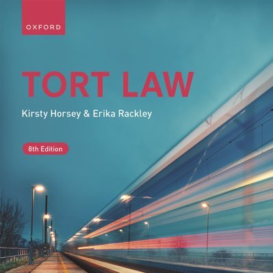 Official Twitter of Horsey & Rackley’s Tort Law and Casebook on Torts authored by @khorsey & @erikarackley