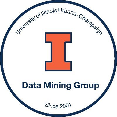 led by Prof. Jiawei Han.
Data Mining, AI, ML, NLP