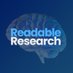 Readable Research (@ReadableR) Twitter profile photo