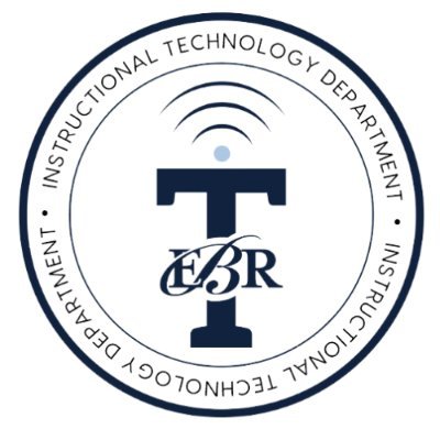 @ebrpschools's Instructional Technology Team 💻 Team’s Primary goal: To support stakeholders with the successful integration of technology tools and resources