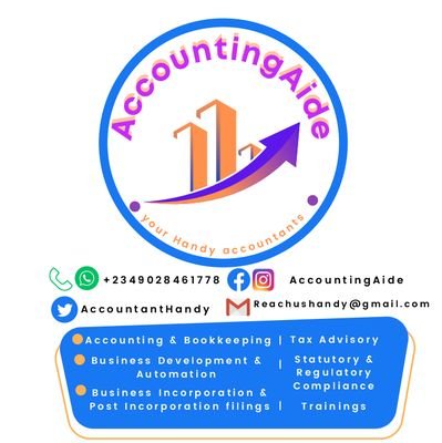 AccountantHandy's profile picture. Accounting| Audit| Bookkeeping| Tax| Payroll| Retail & Accounting Software| Business Regulatory compliance Solutions.
Instagram & https://t.co/MClPqNYvEc