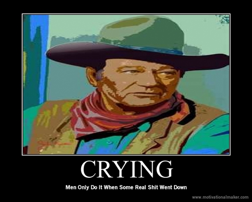 MenCanCryWhen's profile picture. Chuck Norris has never shed a tear.  For the rest of us, there are only certain times when crying is an option.  This is a list of those instances.