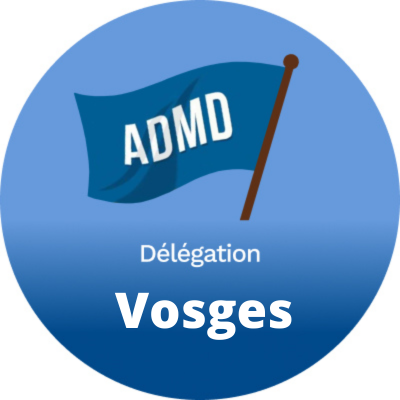 Association pour le Droit de Mourir dans la Dignité - @ADMDFrance - Départements Vosges, Moselle, Meurthe et Moselle et Meuse - Mail : admd88@admd.org