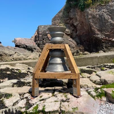 Brixham Time and Tide Bell is a Community led Arts Project part of a UK nationwide network of bells that chime on the rising tide.