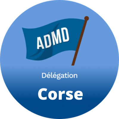 Délégation de l'Association pour le Droit de Mourir dans la Dignité - @admdFrance - pour la Corse. Mail : admd20@admd.org