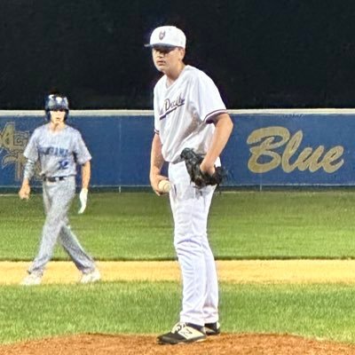 AlexMartin_13's profile picture. 1B/RHP/3B   6’1, 190 3.8GPA            Gunter High School 2025                                     KWU 29’⚾️