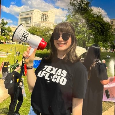 https://t.co/vpyaTKAcNK ✨all power to all the people✨ almost a lawyer | previously @TexasAFLCIO @TexasDemocrats @ProgressTX | (She/Her)