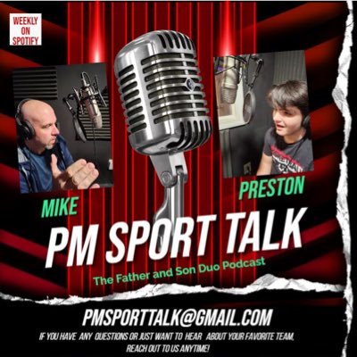 Official account of PM Sport Talk! The Father and Son sports podcast! Listen weekly to get our take on the NFL, NBA, NHL, PGA, and more!