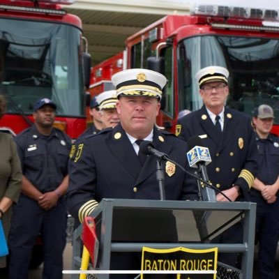 Proudly serving as the Fire Chief for the Baton Rouge Fire Department