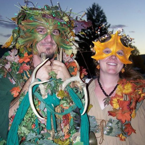 MythicalMasks's profile picture. We are Professional Mythic Artists, Mask Makers, and Naturalists, on the Decorative Fringe of Society, but mostly, we are just gardeners.