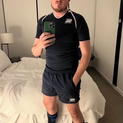 Thick, bearded Aussie rugger - into Sports kit, footy shorts, speedos, jockstraps, socks and piss! #footyshorts #jockstraps #tradies #piss