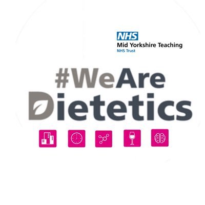 We are the Mid Yorkshire Teaching NHS Trust Dietitians, providing inpatient and outpatient care to patients across Wakefield and North Kirklees.