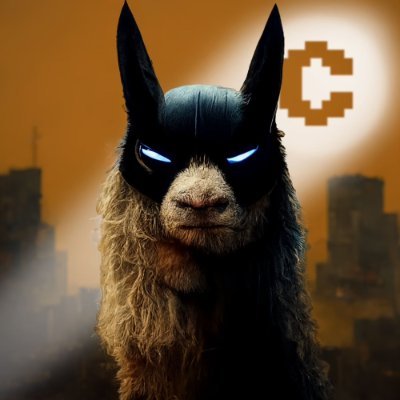 I am vengeance. I am the night. I am Batllama. @conicfinance Council member. Former Llama Airforce Pilot and LASA Llamastronaut. First llama to walk on the Moon