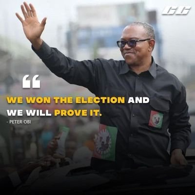 PETER OBI won the Feb 25th, 2023 PRESIDENTIAL ELECTION but his MANDATE was STOLEN by a DRUG BARON AND CERTIFICATE FORGER