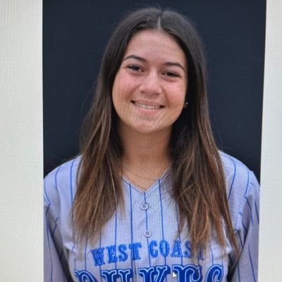 West Coast Dukes. C/O 2025. Chaparral High School Varsity Softball. Corner/ Utility. 4.0 GPA. IG: emily.daprato