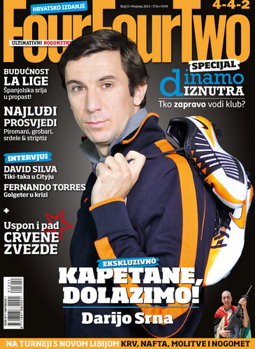 Croatian edition of FourFourTwo magazine.