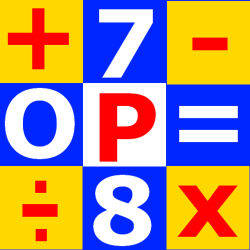 OPCULATO is the enjoyable mathematical puzzle that helps improve arithmetic,memory ,logic and deduction.