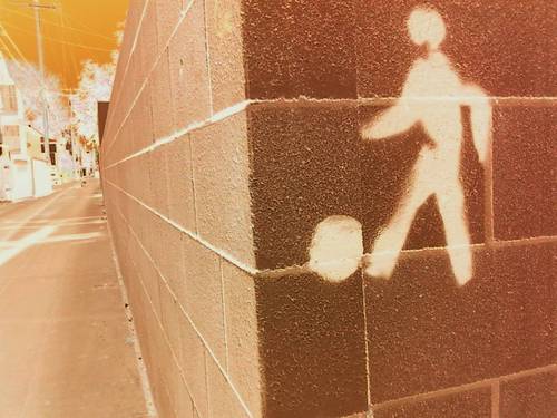 Straight up Bizness. Street soccer is not a crime. 254