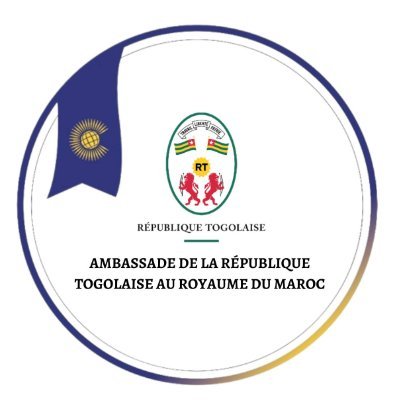 Ambassade de la République Togolaise au Maroc🇲🇦 avec juridiction sur l'Algérie🇩🇿 , l'Egypte🇪🇬, la Libye🇱🇾, la Mauritanie🇲🇷 et la Tunisie🇹🇳