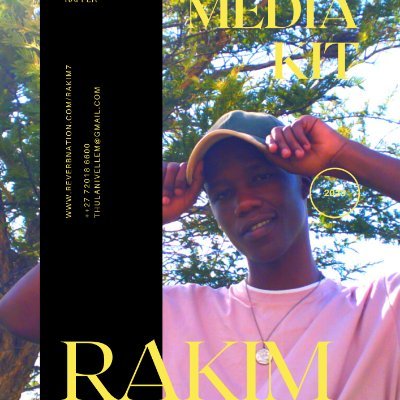 RAPPER | CREATOR
Single Out https://t.co/K33hzYVFry

IG : rakim_sa
https://t.co/xYcuI8TuEI
#rakim23 #GOODMUSIC #ye #dreamvile
#sonymusic

Unique sons