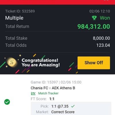 It's all about betting here if you like to win with our fixed and well selected game inbox 📥📥📥💯 let us talk about it +2349023118703