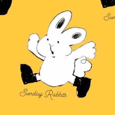 ⸝⋆ まいにちがたのしい日曜日 ⋆⸜  / LINEスタンプ『Sunday Rabbits』『ねるまるね』