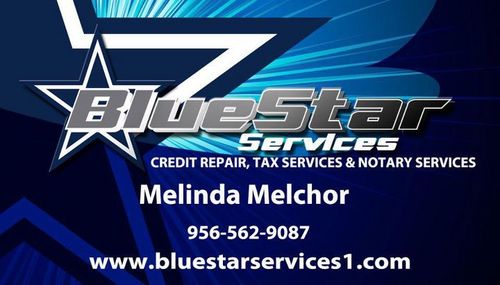mel_bluestar's profile picture. Do you have bad credit and don't know who to turn to? I can help! At Bluestar Services we will give you the results you seek! Contact me today for more info!!