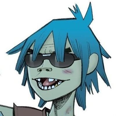 daily content of 2D, the lead singer and keyboardist from Gorillaz