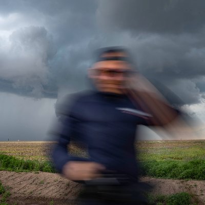 Storm chaser; sometimes chased by storms