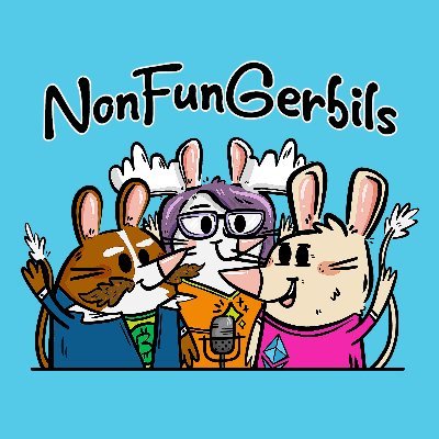 NFT Podcast since 2019 || Art Collectors || Collaborating with community and artists through the medium of Gerbils 🐹 || NFT Learning resource