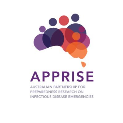 APPRISE – a national network of medical, scientific, public health and ethics infectious diseases researchers. Funded by the Australian Government.