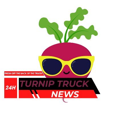 Does it feel like most news stations fully believe you must have just fallen off the Turnip Truck?
Get your news straight from this cute little Turnip.
