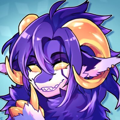 Happy Fluffy Wickerbeast. Profile picture by Masvino. Banner by Purple_Dice6