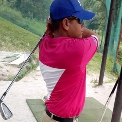 Golfer, Royal Nepal Golf Club.