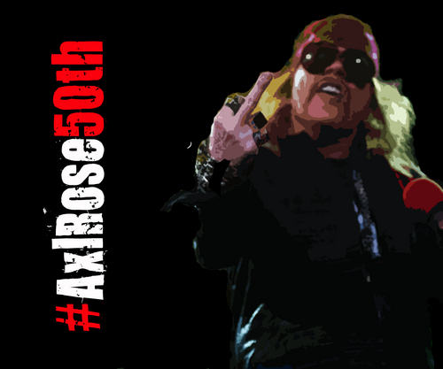Official Profile Campaign for #AxlRose50th .