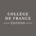 Éditions du Collège de France (@editionscdf) Twitter profile photo