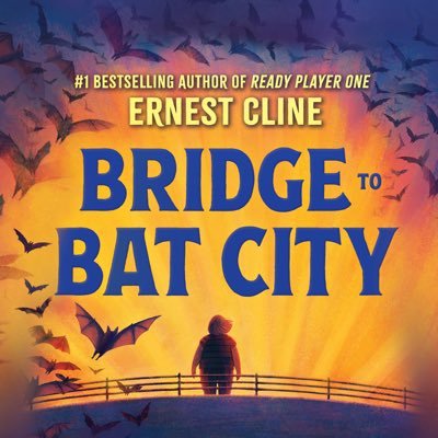 #1 NY Times bestselling author Ernest Cline’s (READY PLAYER ONE) debut children’s novel, titled BRIDGE TO BAT CITY, a mostly true tall tale! Publishes 4/24.