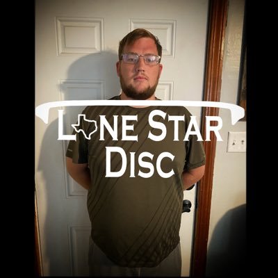 Disc golf enthusiast love playing the game every day part of #teamlonestardisc