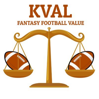 2022 & 2023 FF league 🏆 PPR 1QB 🙌. KVAL= Best FF PPR TRADE ANALYSIS VALUES 🏈📈 Ask me all of your trade and FF questions. #FantasyFootball #nflfantasy