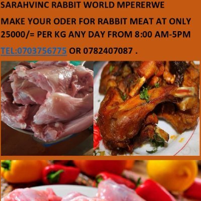 WE SUPPLY RABBIT MEAT AROUND KAMPALA A