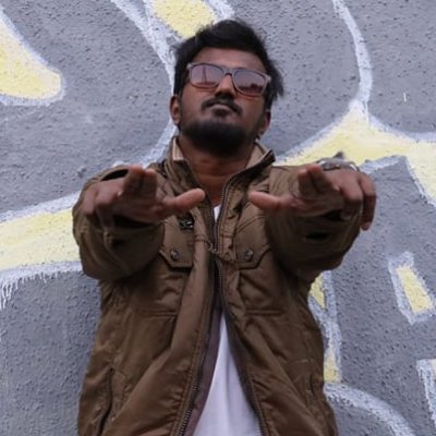 Sreejit Nair aka Mayavi. Representing Bandhus. Malayalam Rapper/Songwriter.