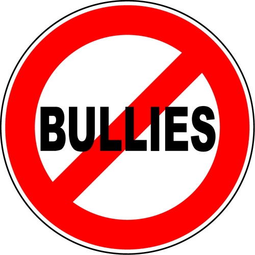 no more bullying in work places, schools and even online!