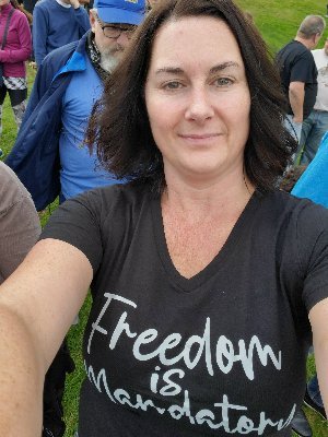 Canadian women, proud mom of two young men. Standing up for our rights. Freedom is mandatory!