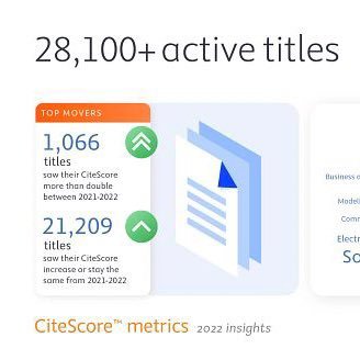 Metrics and more, CiteScore and altmetrics expert, Scopus. Product manager Research Metrics. Own views. LinkedIn: https://t.co/s7FMpSO2yv