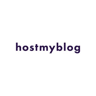 Host My Blog