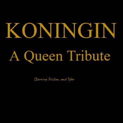 Im Tyler and with my friend Tristan we made a group called koningin dutch for queen, we are a queen tribute band, we are learning new songs slowly.