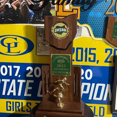 Ohio Div. 1 State Outdoor Champs: 23, 22, 18, 15 Runners-up: 21, 17, 16 3rd Place: 19; Ohio Div. 1 State Indoor Champs: 22, 20, 18, 17, 16,15 Runners-up: 19, 14