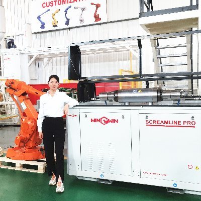 I'm Sunny from Win-Win waterjet, we are specialized in waterjet cutting machine, robotic waterjet, portable waterjet, and supply related waterjet spare parts.